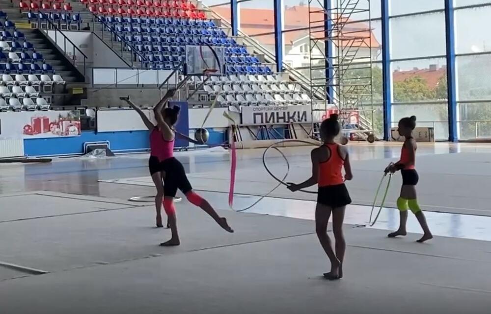 Trening u sali 'Pinki'