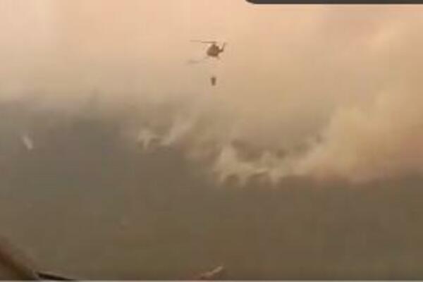 POJAVIO SE NOVI SNIMAK IZ SLOVENIJE: Požar gutao sve pred sobom, situacija STRAHOTNA! (VIDEO)