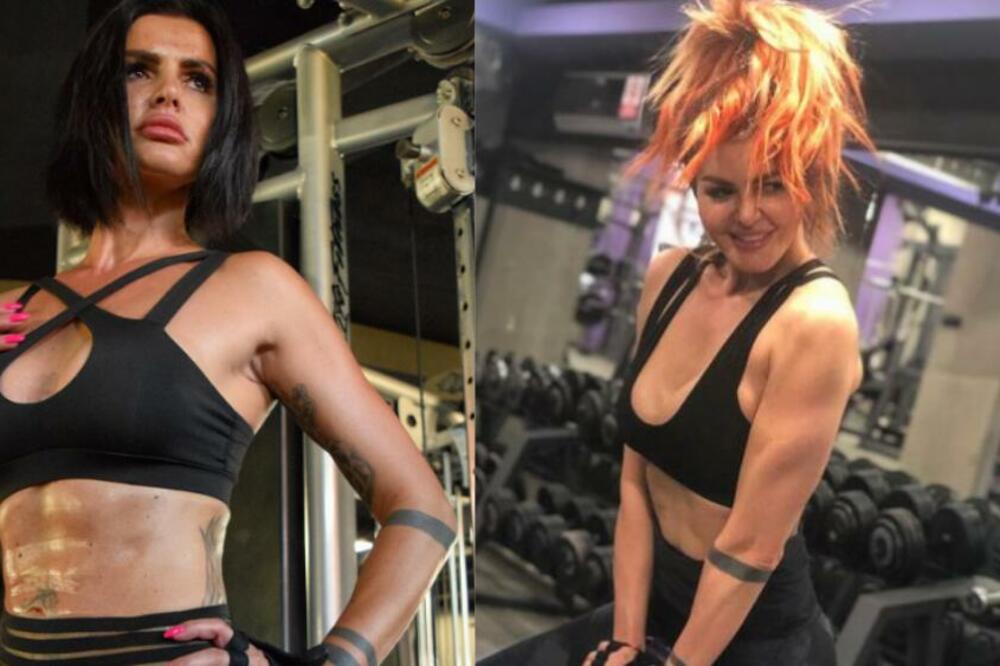 BUGARI ODLEPILI ZA ŽENOM MLADENA KRSTAJIĆA! Svaki mišić se ocrtava, ko bi smeo da joj stane na crtu! (FOTO)