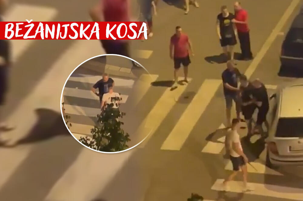 "ŠTA TUČEŠ DETE PI**O JEDNA?! Stravične scene na Bežaniji, izvukli PENDREKE i navalili jedni na druge! (VIDEO)