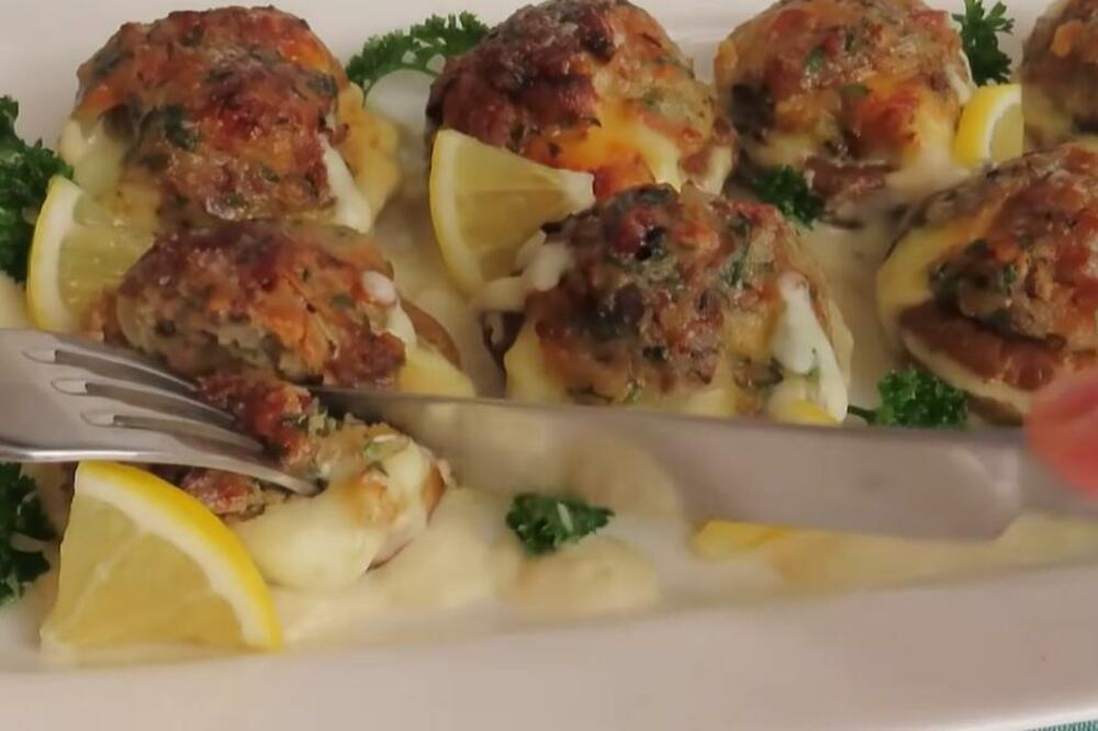 RECEPT DANA! Napunite PEČURKE s FETA SIROM, jelo se sprema za 20 minuta, imate ih ceo VIKEND!