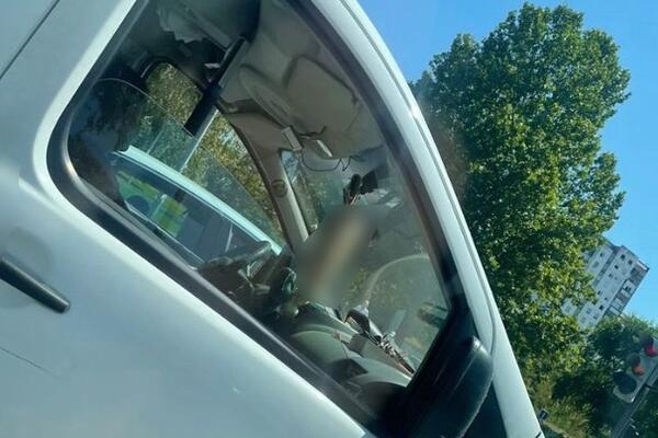 SRBI MASOVNO KAČE IKONE U AUTOMOBIL, A ON OVO! Zaštitio se od UROKA, protunjao BEOGRADOM i izazvao SMEHOTRES (FOTO)