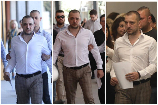 ŠOK ISPRED SUDA! Marjanovića drže da ne padne, SLOMLJEN OD BOLA, sin gleda potresne scene (FOTO)