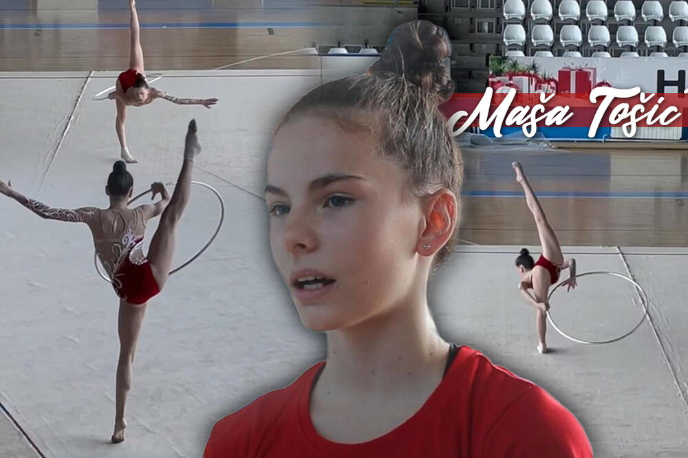 BILI SMO NA TRENINGU NAJVEĆE MLADE NADE RITMIČKE GIMNASTIKE: Maša Tošić je IME koje OBEĆAVA, a evo ZAŠTO! (VIDEO)