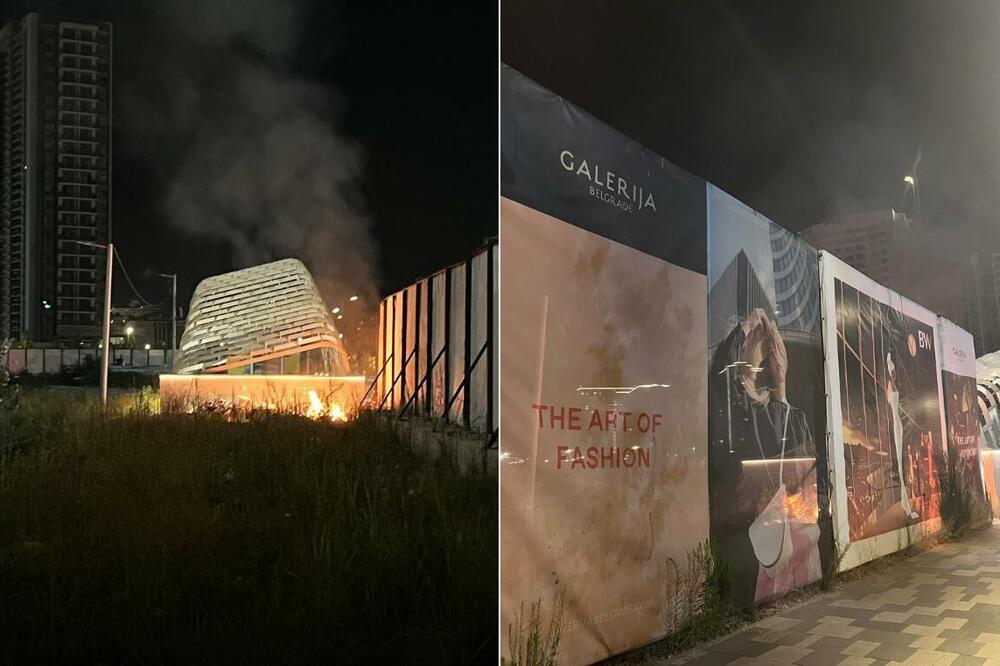 BUKNUO POŽAR U JEDNOM OD NAJELITNIJIH DELOVA BEOGRADA: Vatrogasci su na licu mesta, GORI DEPONIJA (FOTO)