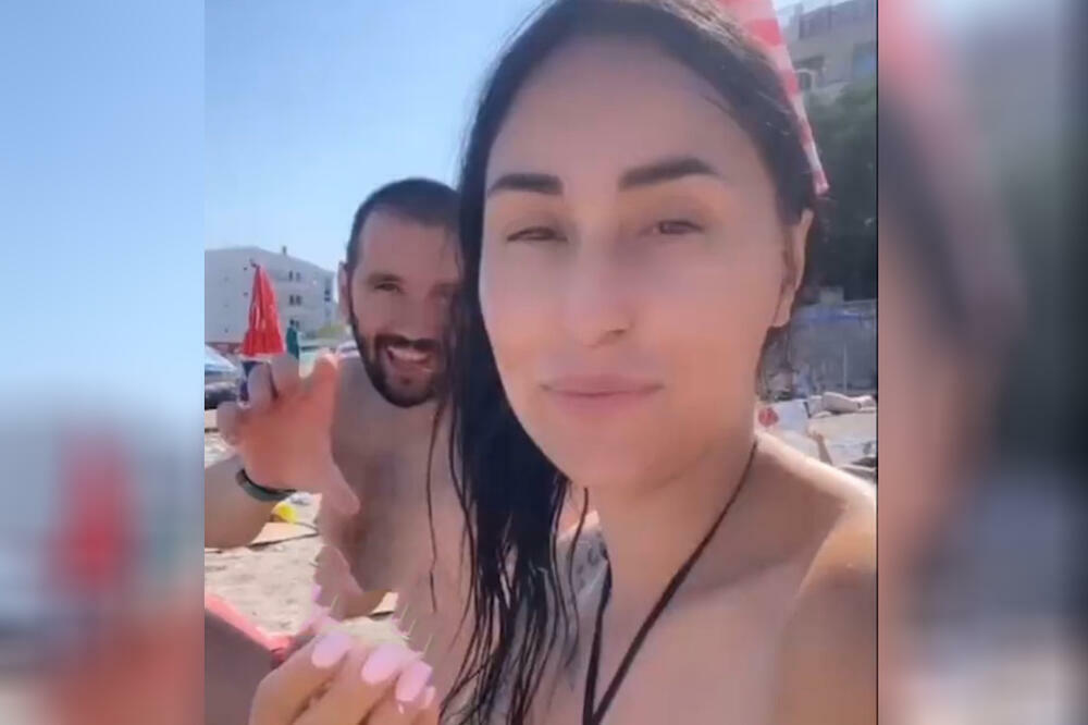 SANDRINA PORUKA O KOJOJ BRUJI SRBIJA: Tiče se paradajz turizma, gledajte samo šta je ponela na plažu (VIDEO)