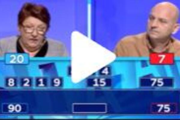 "NIJE BILO POŠTENO, ALI...": Pogledajte kako je jedna Živka izdominirala u Slagalici i ušla u anale! (VIDEO)