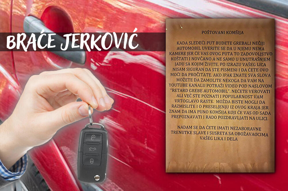 MLADIĆ SNIMIO KOMŠIJU KAKO MU GREBE KOLA U BEOGRADU: Zapretio mu ovako na Jutjubu, ovo do sada nije VIĐENO! (FOTO)