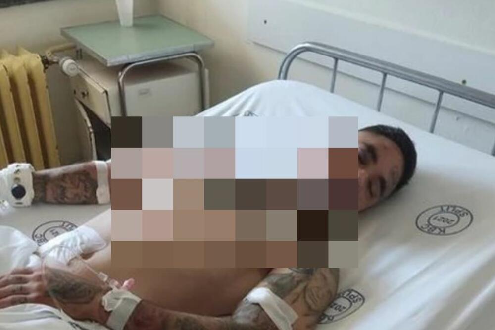 ZADRUGAR ZAVRŠIO U BOLNICI: Jeziva fotografija se POJAVILA, on ceo u MODRICAMA i POSEKOTINAMA!