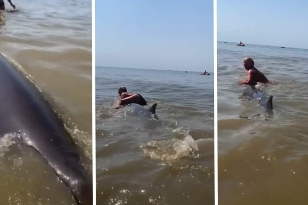 GOLA ZAJAHALA KITA, SNIMAK SE MUNJEVITO ŠIRI: Pridružila joj se još 2 MUŠKARCA, radili su to BEZ PRESTANKA (VIDEO)