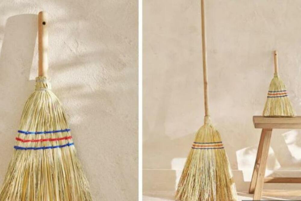 TRADICIONALNA SLAMNATA METLA SAMO 4.000 DINARA: Ko je ovde LUD? Zara FRAPIRALA kupce!