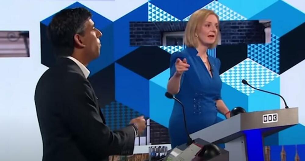 Riši Sunak, Liz Tras