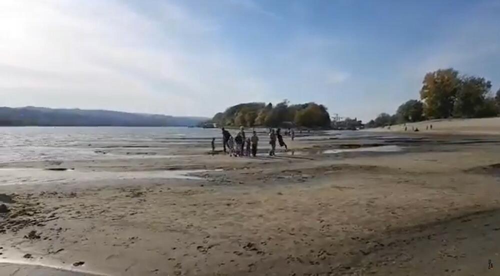 Štrand Novi Sad, Vodostaj