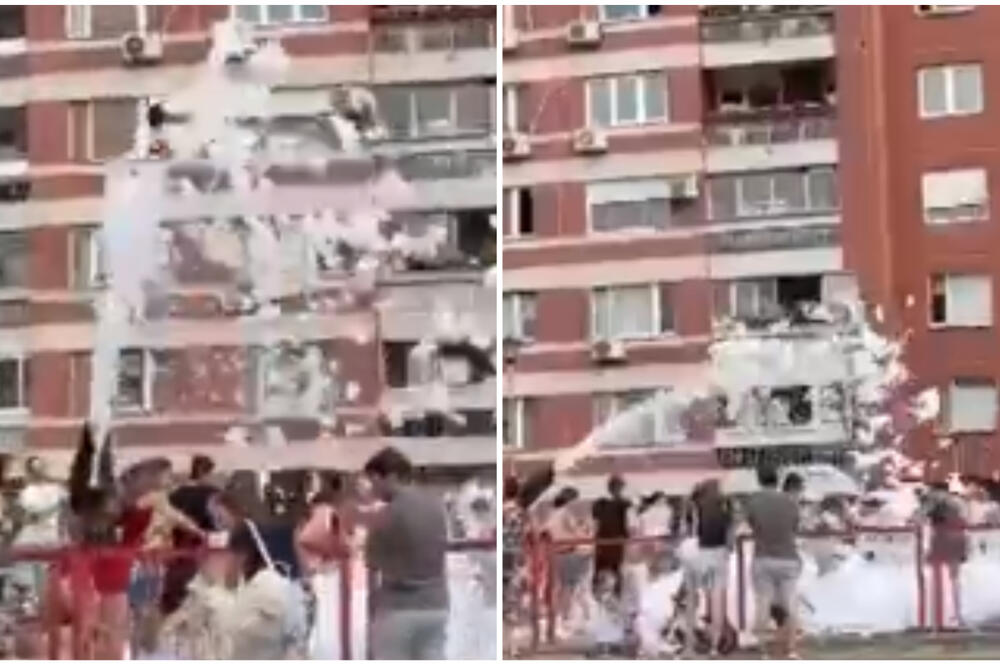 ZABELELO SE U BRAĆE JERKOVIĆ USRED LETA: Prolaznici na Voždovcu ostali u ČUDU! (VIDEO)