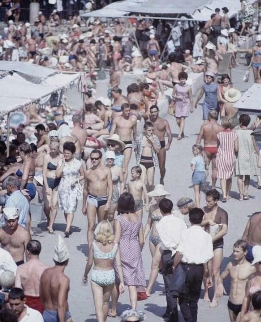 Plaža 1960-ih godina