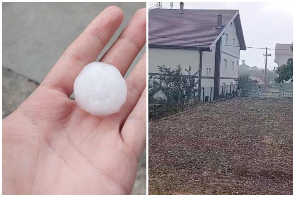 U NAREDNIH POLA SATA STIŽE NEVREME! Kroz Vojvodinu već tutnji grad veličine klikera, a evo kuda se OLUJA PREMEŠTA