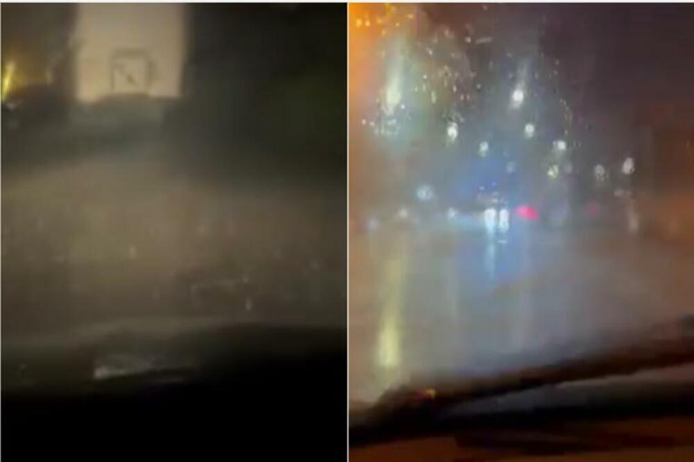 "UBLJANI CEO DAN ČEKAJU KIŠU": Oluja im stigla tek PREDVEČE, ali pljušti kao iz kabla! (VIDEO)