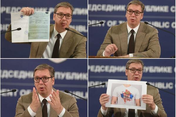 VUČIĆ SE OBRATIO POVODOM SITUACIJE NA KIM: "Sve kreće večeras u ponoć, kumim ih da sačuvamo mir!"