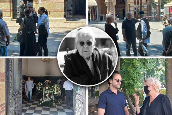 SAHRANJEN BRANKO CVEJIĆ: 150 velikana srpskog glumišta ISPRATILO LEGENDU, porodica neutešna (FOTO)