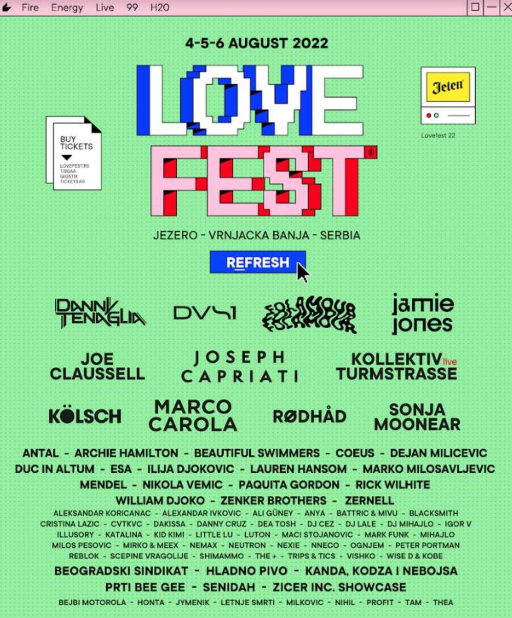 Festoval, Lovefest
