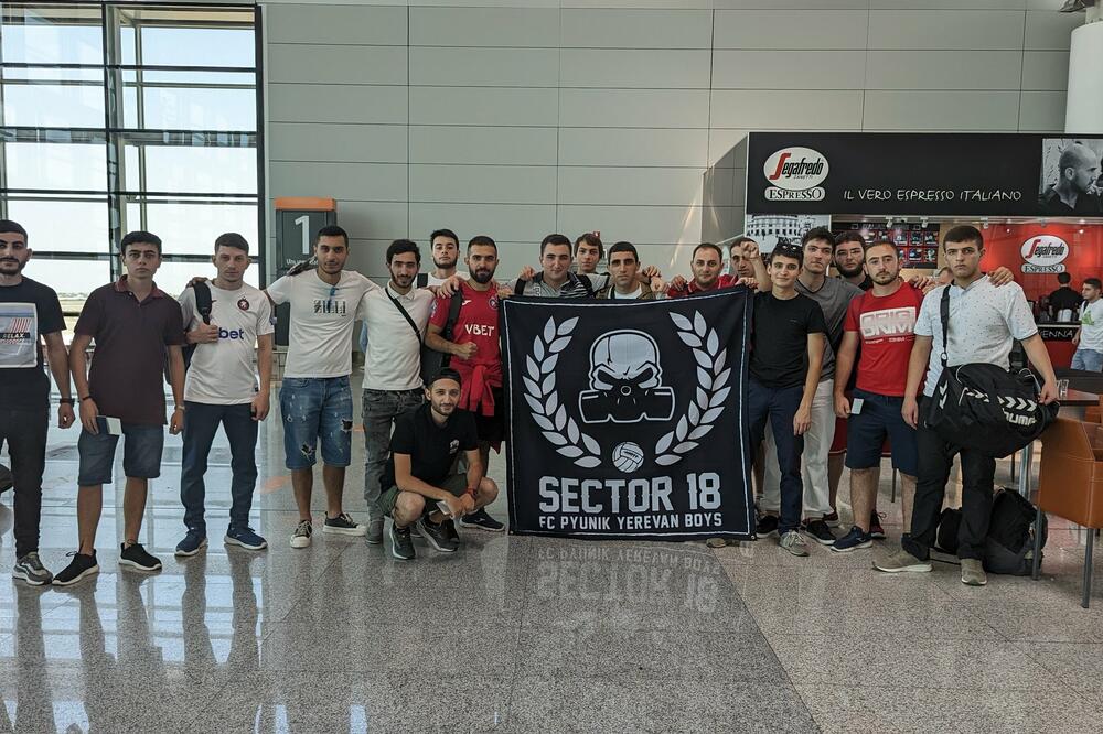 NAVIJAČI PJUNIKA KRENULI U BEOGRAD: Jermeni poslali jaku poruku 'Delijama', zvezdaši odgovorili! (FOTO)