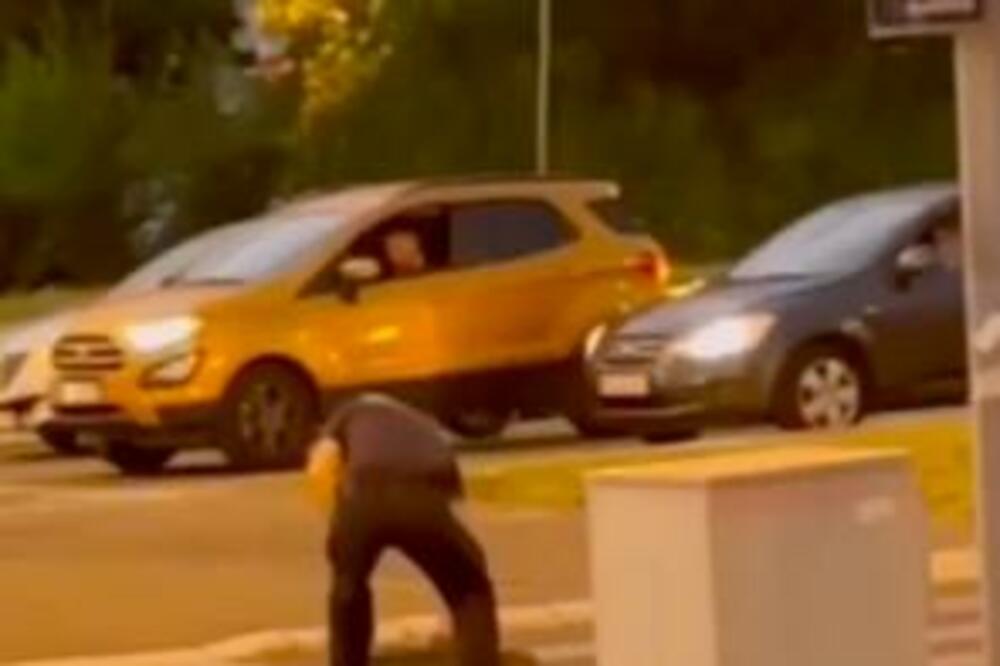 NOVA BIZARNA SCENA I TO NASRED NOVOG BEOGRADA: Sva sreća, tu se NAŠAO VATROGASAC, GLEDAJTE OVO! (VIDEO)