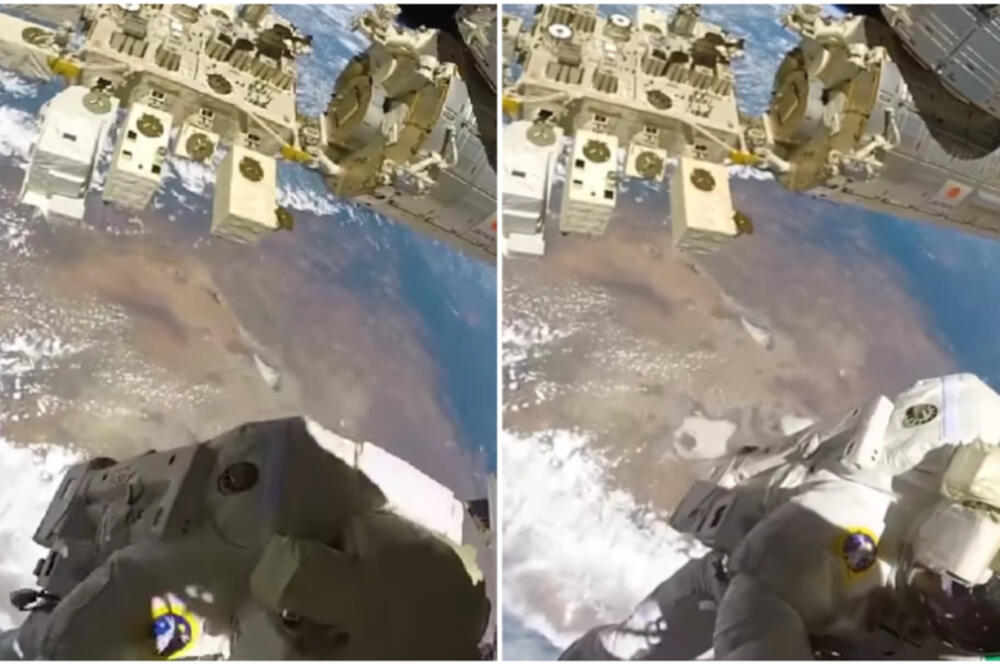 SNIMAK O KOME BRUJI CEO SVET: Astronaut zabeležio NESTVARAN prizor u SVEMIRU, pogledajte samo OVO! (VIDEO)
