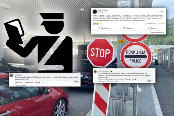 SRBI KRENULI NA MORE, PA DOŽIVELI ŠOK NA GRANIČNOM PRELAZU: Ovo svakom može da se desi i koštaće kao PETRA KAJGANA!