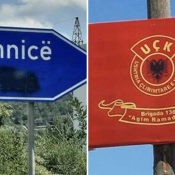 NASTAVLJA SE SA PROVOKACIJAMA SRBA NA KOSOVU: Precrtan znak na srpskom jeziku! (FOTO)