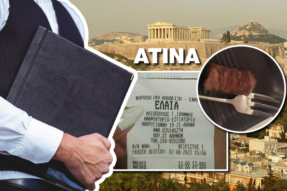 SRPKINJA JE S ĆERKOM OTIŠLA U RESTORAN U GRČKOJ! Kada joj je stigao račun od RUČKA, PRENERAZILA SE (FOTO)