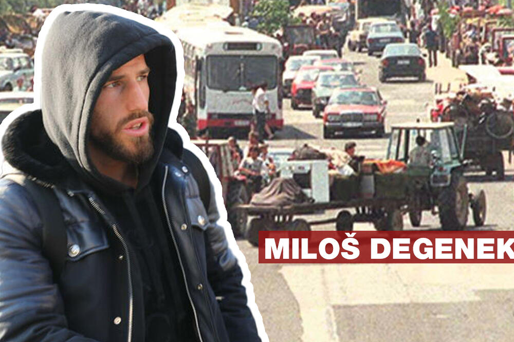 DEVET DANA NA TRAKTORU: Degenek podelio sećanja na OLUJU! TUGA OSTAJE, Hrvati slave jer gledaju ono što ih zanima!