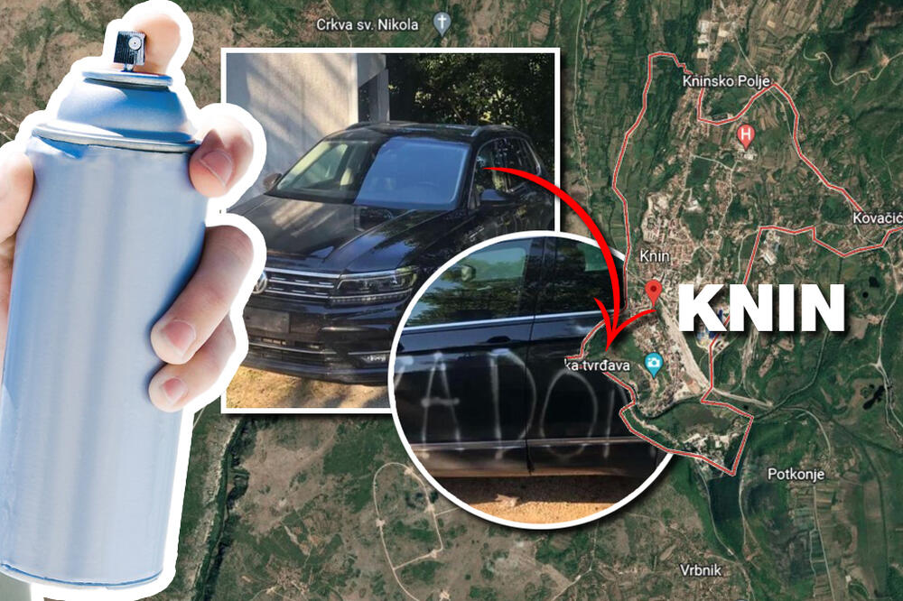 BEOGRAĐANI DOŽIVELI HOROR U KNINU NA DAN OBELEŽAVANJA "OLUJE"! Još jedna JEZIVA PROVOKACIJA (FOTO)