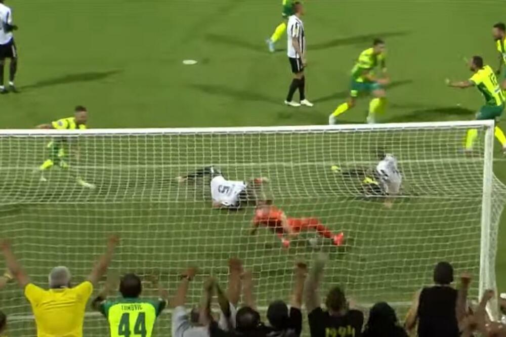 AEK PRODUBIO PARTIZANOV KOŠMAR: Crno-beli krenuli jako pa stali, sa minusom se vraćaju u Beograd! (VIDEO)