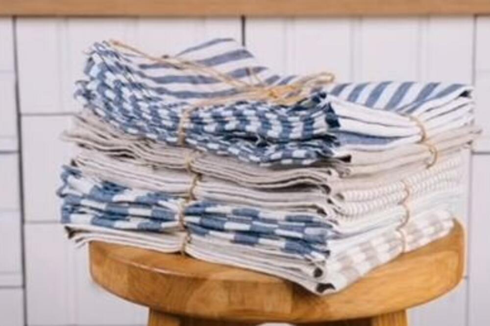 UKLONITE MASNE FLEKE SA KUHINJSKIH KRPA: Potopite ih u lavoru sa 1 SASTOJKOM i biće kao nove