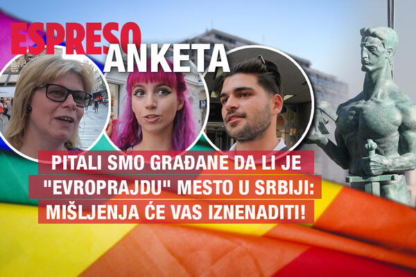 PITALI SMO SRBE DA LI JE "EVROPRAJDU" MESTO U SRBIJI: Očekivali smo JEDNO, a dobili nešto sasvim DRUGAČIJE! (VIDEO)