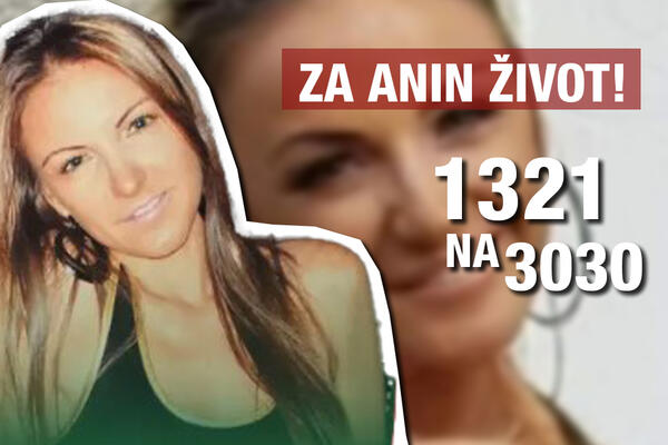 AKO JOJ SE STANJE POGORŠA, VIŠE NEĆE IMATI ŠANSE ZA ŽIVOT: Pomozimo Ani da POBEDI OPAKU BOLEST!