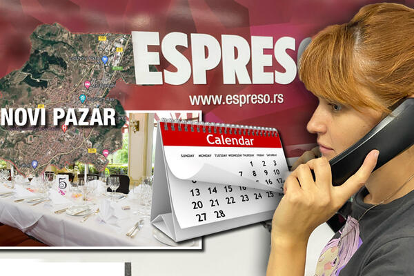 POZVALA SAM SALE U NOVOM PAZARU DA ZAKAŽEM VENČANJE, A DOBILA HLADAN TUŠ! Ovo im je prvi slobodan TERMIN! (FOTO)