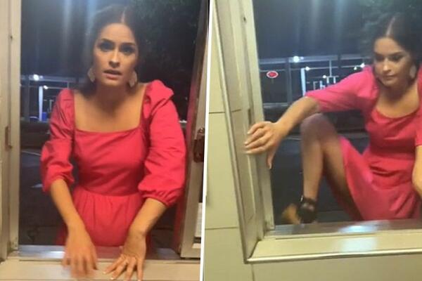 RAŠIRILA NOGU PRED SVIMA, RAZLOG ĆE VAS ZAPREPASTITI: Ljudi iz restorana gledali BEZ TREPTANJA (VIDEO)