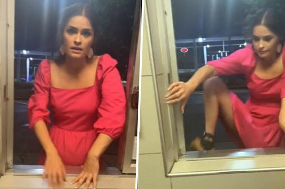 RAŠIRILA NOGU PRED SVIMA, RAZLOG ĆE VAS ZAPREPASTITI: Ljudi iz restorana gledali BEZ TREPTANJA (VIDEO)