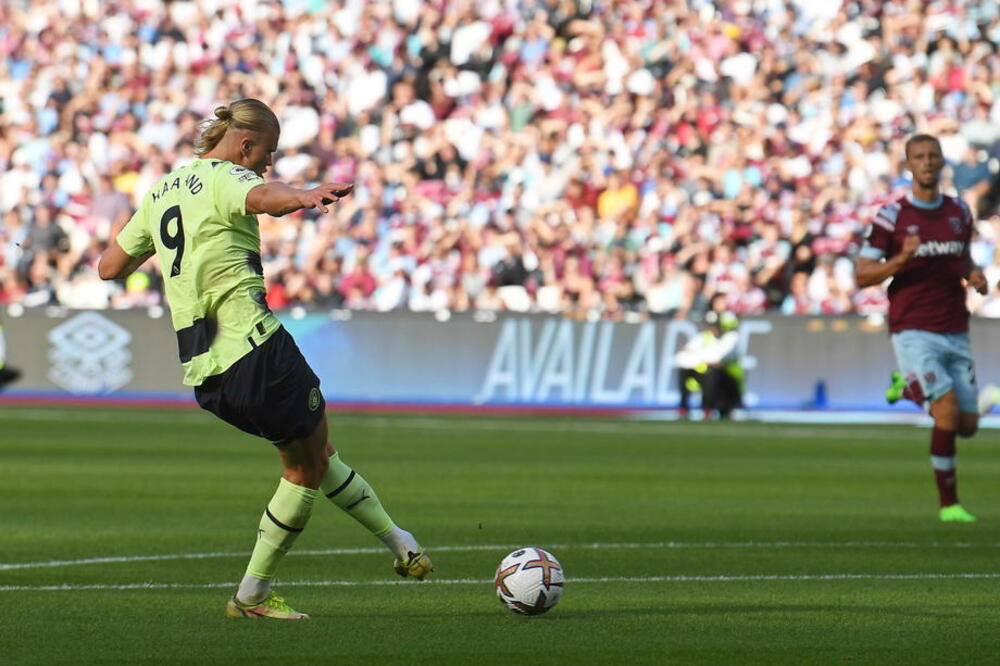 SAMO JE POKAŽAO ŠTA MOŽE: Haland se razgoropadio u Londonu i sam uništio Vest Hem, Siti ima novog golgetera!