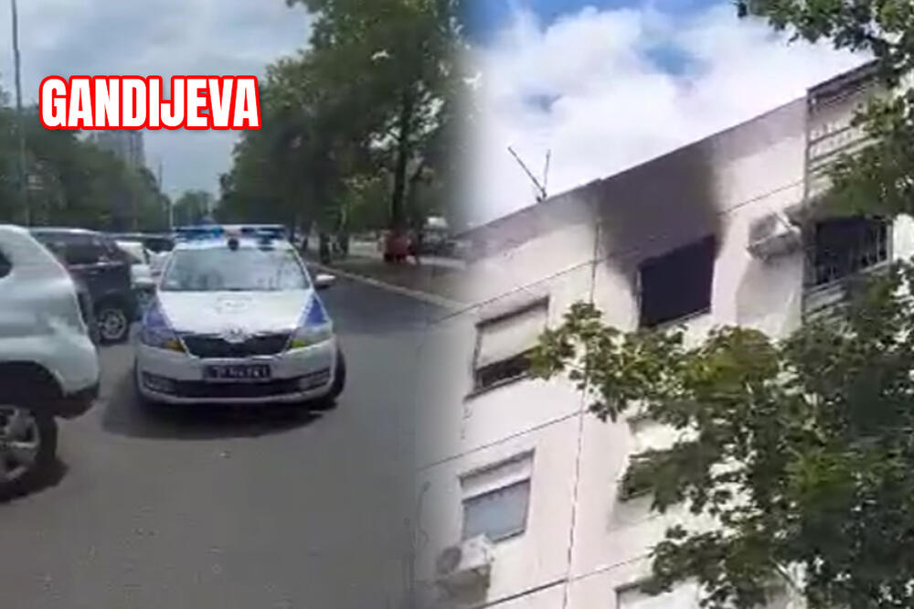 ESPRESO NA LICU MESTA GDE JE ŽENA UMRLA U POŽARU NA NBG! Stoji nije bilo spasa, očevici nam ispričali šta se desilo