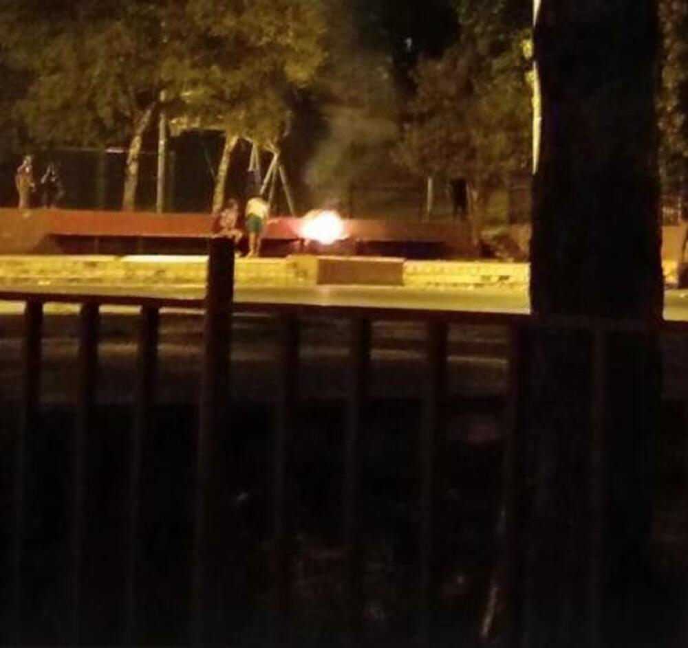 Deca pale vatru u Mirijevu