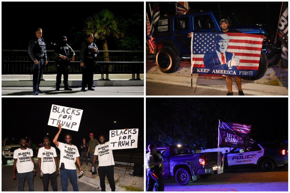 FBI UPAO U KUĆU DONALDA TRAMPA: Bivši predsednik SAD tvrdi da su mu PROVALILI U SEFOVE, tu su i PRISTALICE (FOTO)