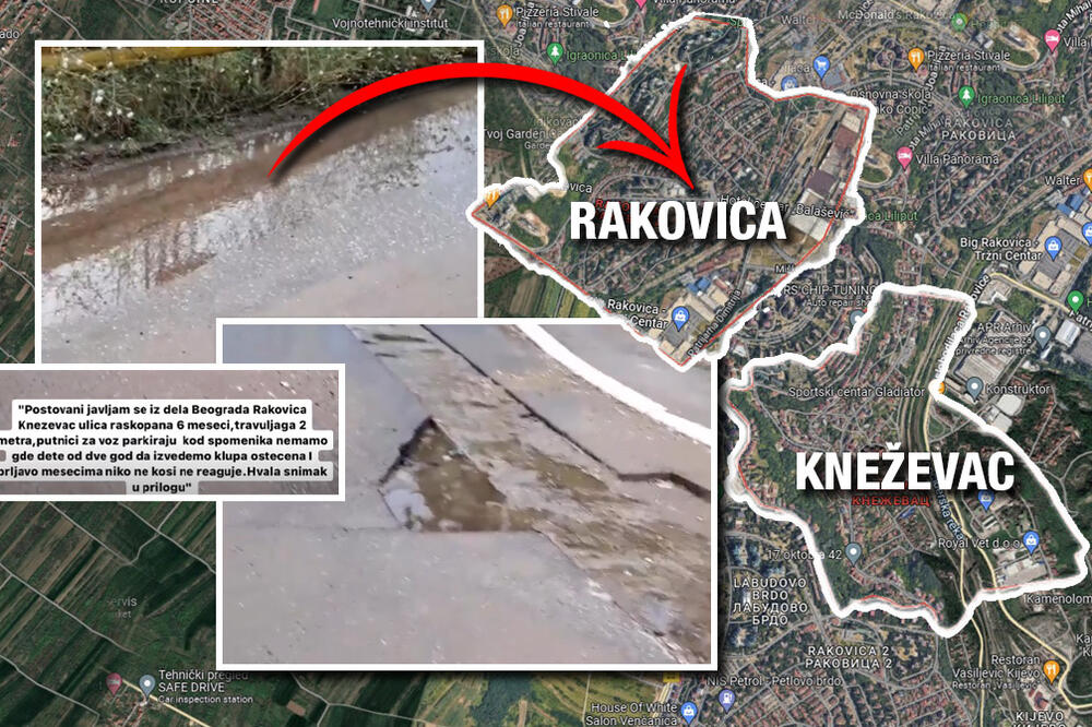 "NEMAM GDE DA IZVEDEM DETE OD 2 GODINE": Mesecima raskopana Rakovica, kiša napravila potpunu HAVARIJU! (VIDEO)
