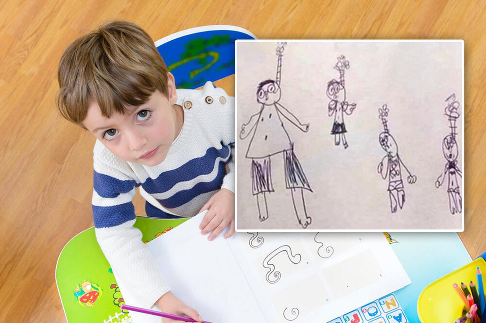 MALAC NACRTAO PORODICU, A ONDA IH JE UČITELJ HITNO POZVAO! Zbog onog što je video pomislio je na najgore (FOTO)