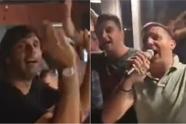 TEODOSIĆ PRIREDIO NEZABORAVAN OPROŠTAJ OD REPREZENTACIJE: "Ostaće pesma i uspomena na Tea kapitena!" (VIDEO)