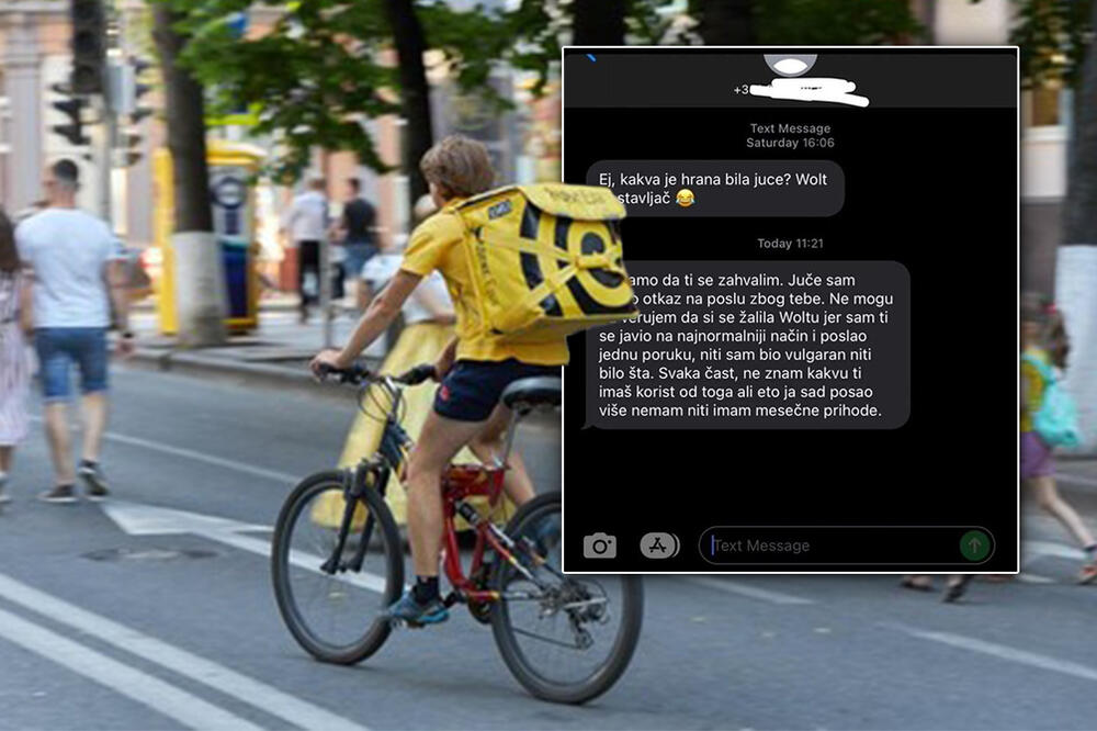 OGLASIO SE WOLT POVODOM SLUČAJA "DOSTAVLJAČ": Ovo je njihov komentar na UZNEMIRAVANJE DEVOJKE!