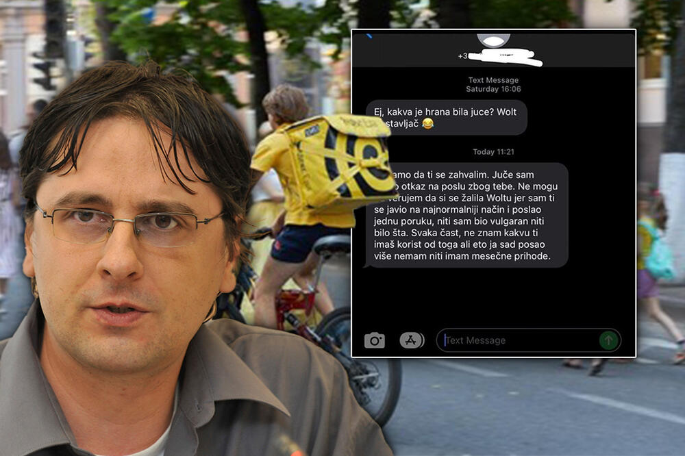 DOSTAVLJAČ HRANE MUVAO DEVOJKU I DOBIO OTKAZ: Zaštitnik potrošača za Espreso otkrio koje još POSLEDICE MOŽE SNOSITI