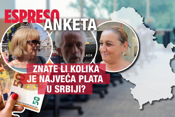 PITALI SMO BEOGRAĐANE ZNAJU LI KOLIKA JE NAJVEĆA PLATA U SRBIJI: Niko nije bio NI BLIZU, šokirala ih ISTINA (VIDEO)