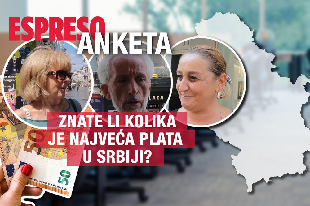 PITALI SMO BEOGRAĐANE ZNAJU LI KOLIKA JE NAJVEĆA PLATA U SRBIJI: Niko nije bio NI BLIZU, šokirala ih ISTINA (VIDEO)